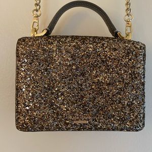 Kate Spade Glitter Convertible Cross Body Bag
